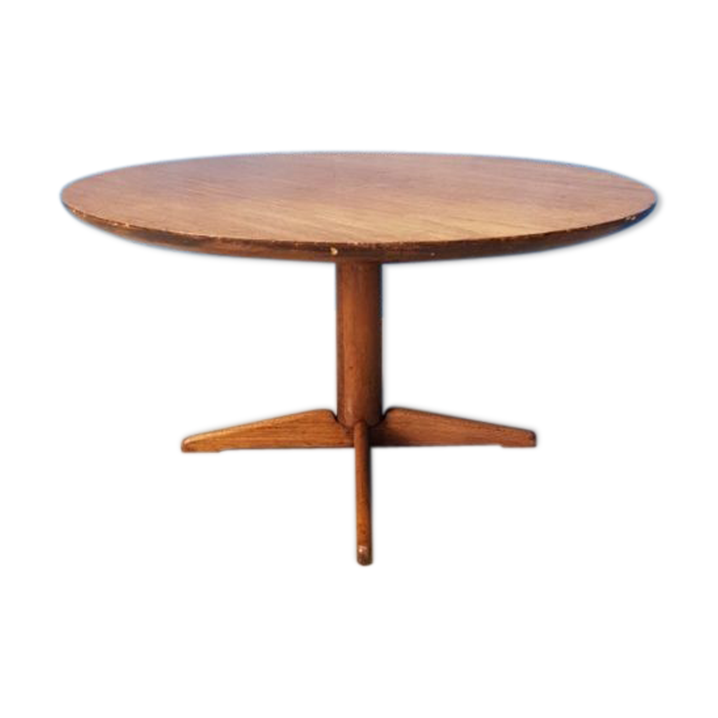 Vintage kubus circular coffee table