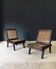 Low Modernist Folding Chairs by Pierre Jeanneret for Chandigarh, India, 1960s, Set of 2