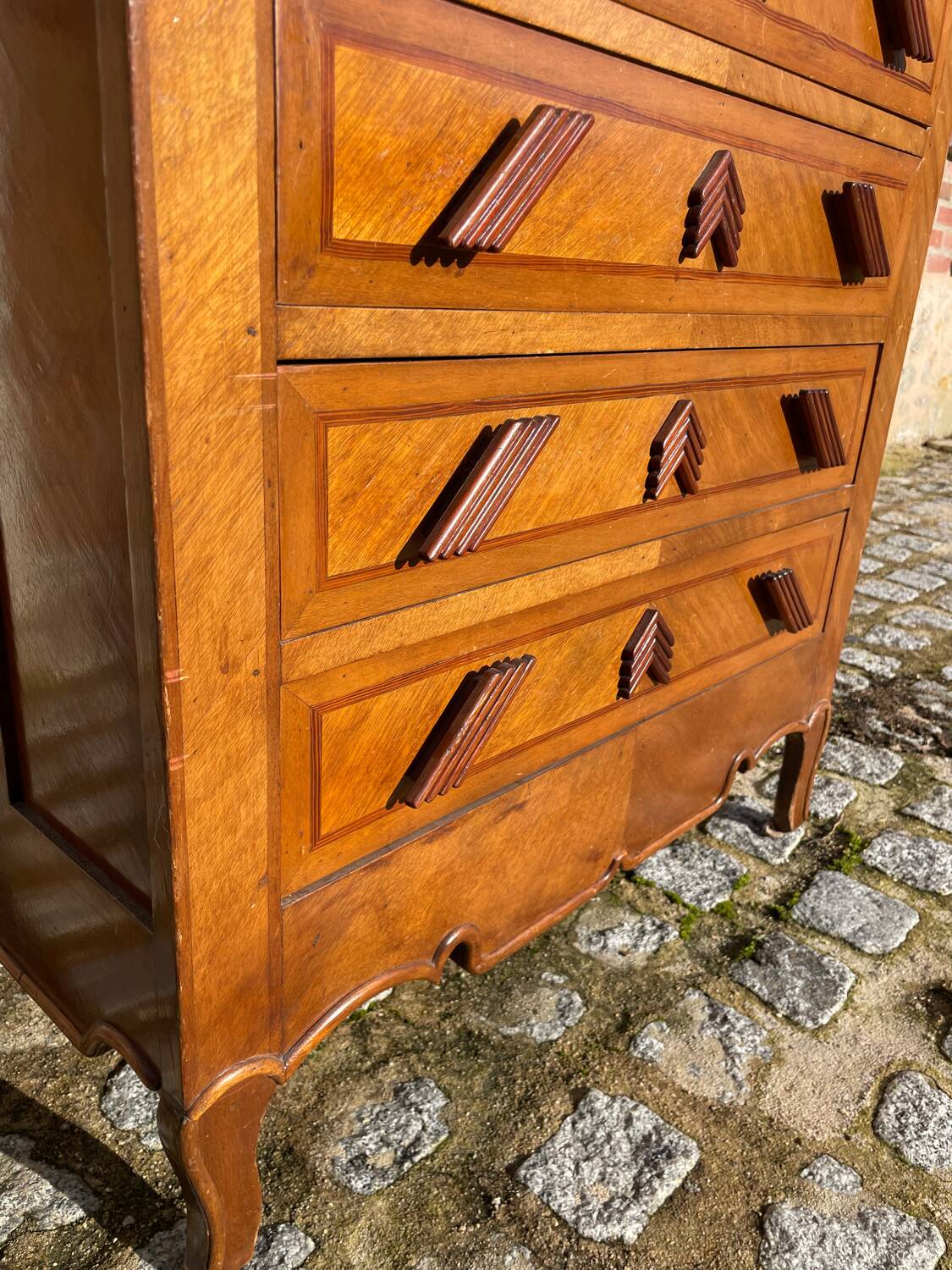 Vintage wooden secretary