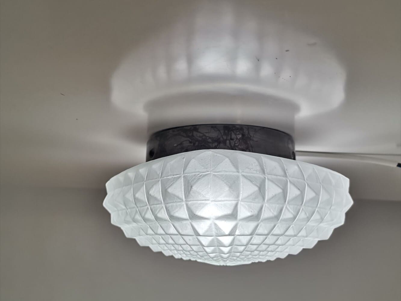 Frosted Glass Ceiling or Wall Lamp