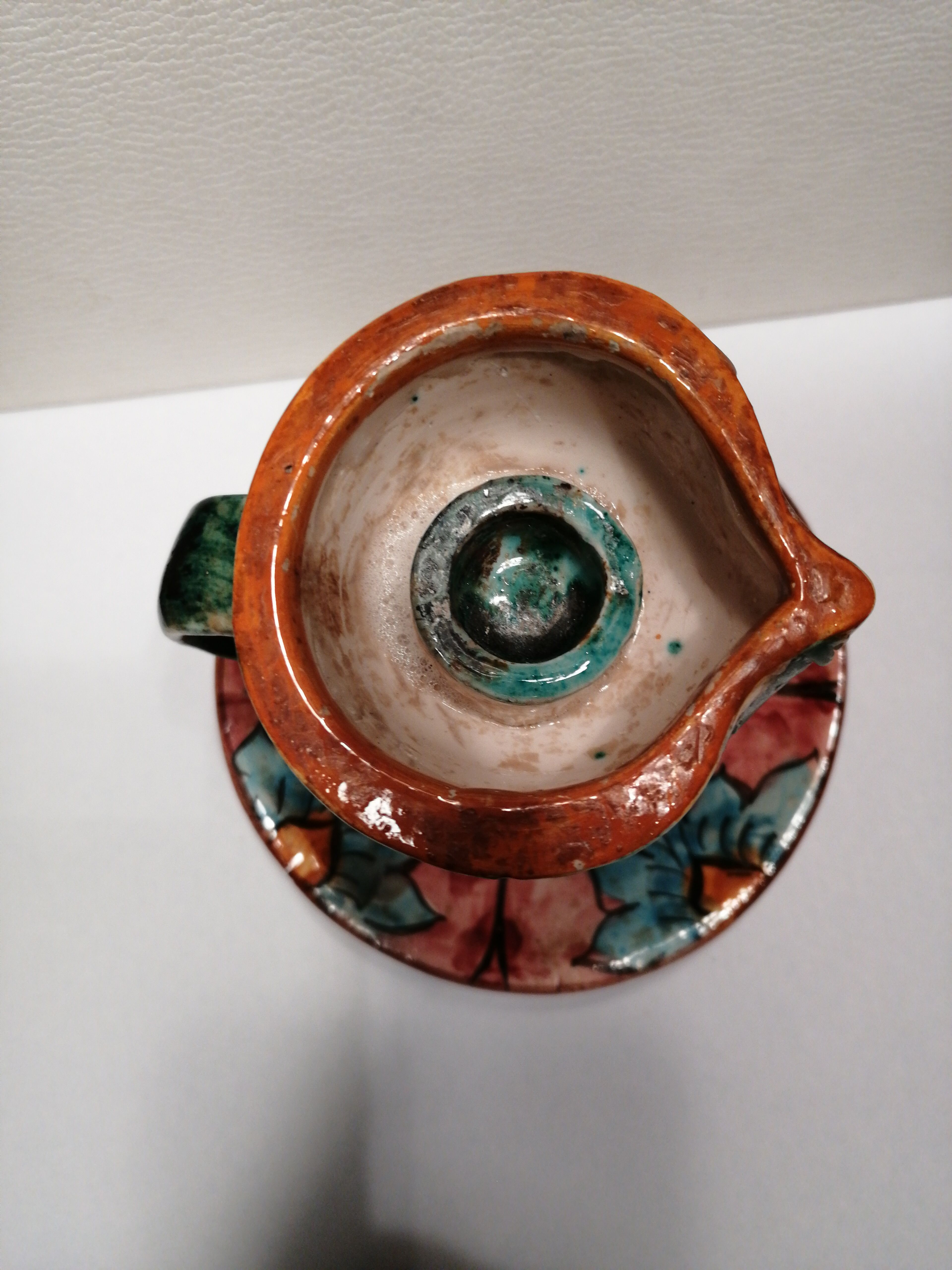 Old candlestick to hand