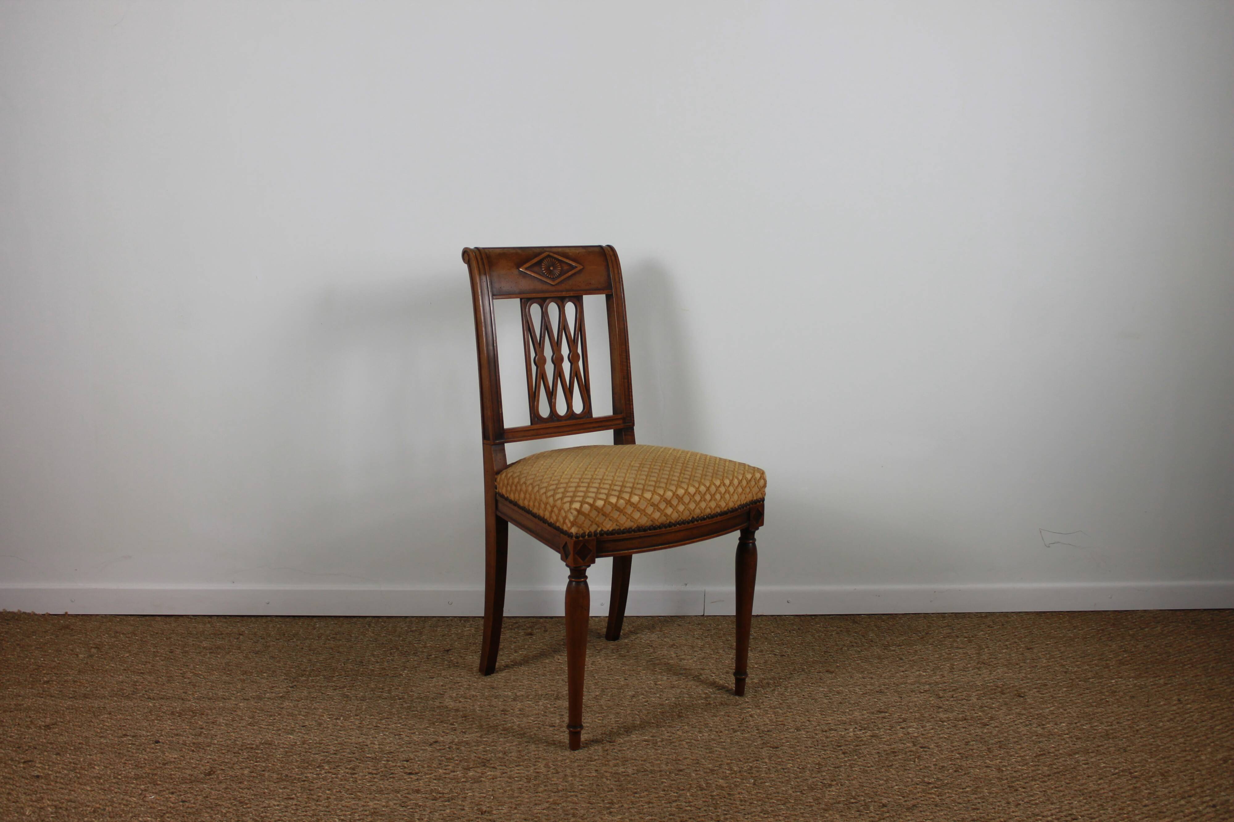 Directoire style chairs