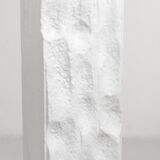 Faceted sparkling crystal glass vase by Claus Josef Riedel, Austria, 1970s.