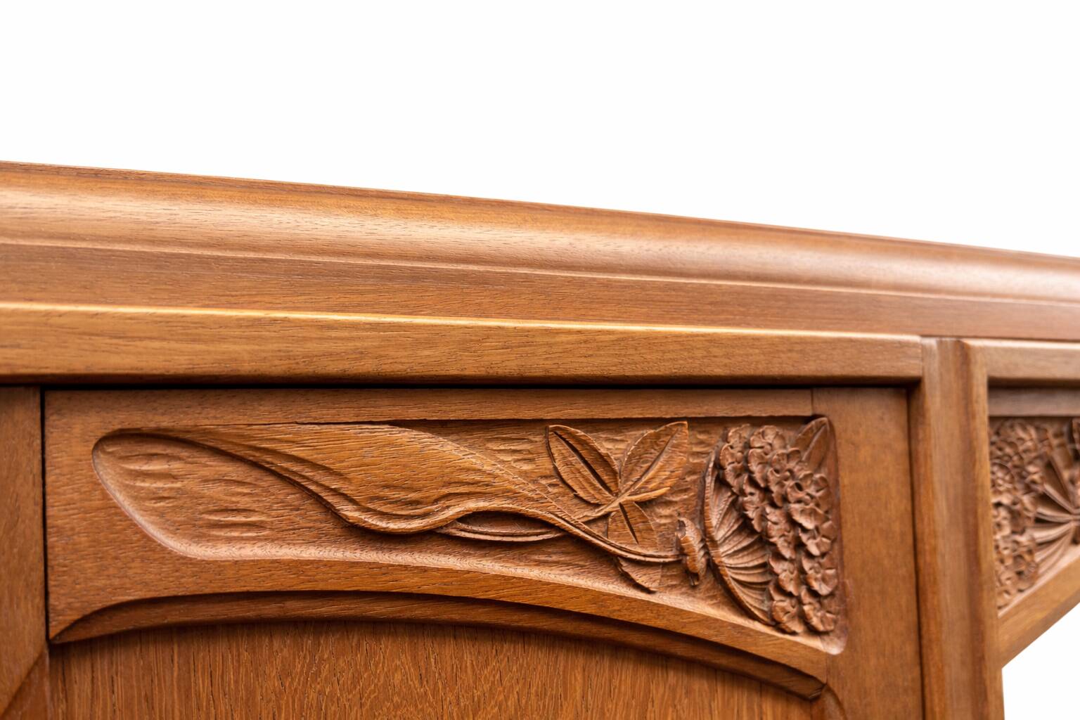 French Art Deco vintage library display cabinet 1930 Mahogany