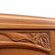 French Art Deco vintage library display cabinet 1930 Mahogany