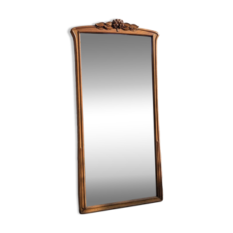 Large 187cm Art Nouveau Mirror, Nancy School, in the Majorelle style