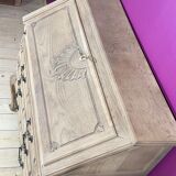 Decapé desk in baroque oak
