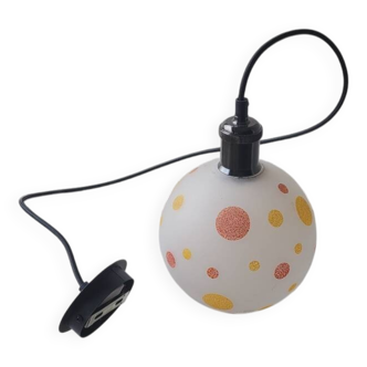60's opaline suspension