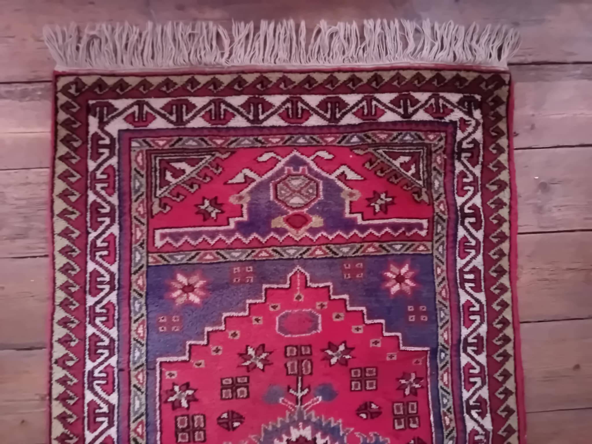Anatolian Yahyahli Handmade Rug 194x101cm