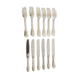 Set of 12 christofle seats for Air France