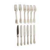 Set de 12 couverts christofle pour Air France