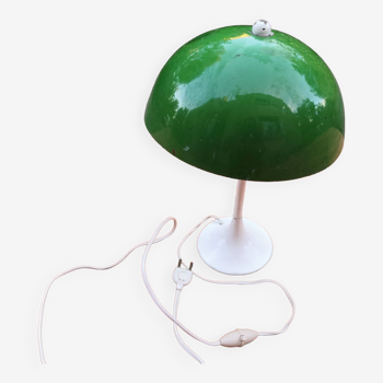 Lampe à poser métal dôme champignon vintage