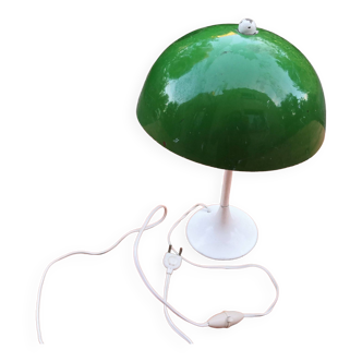 Vintage mushroom dome metal table lamp