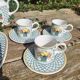 Service à café Villeroy et Boch, série Basket