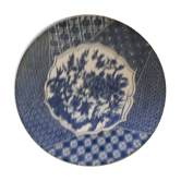 Old dish Imari. White-blue. TB state.