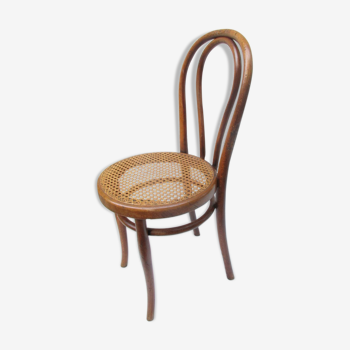 Old Thonet Chair No. 14, Curved Wood, 1885-90