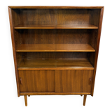 Mid Century Retro Teak Bookcase / Display Cabinet by Herbert E. Gibbs 1960