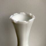 White opaline vase 50s