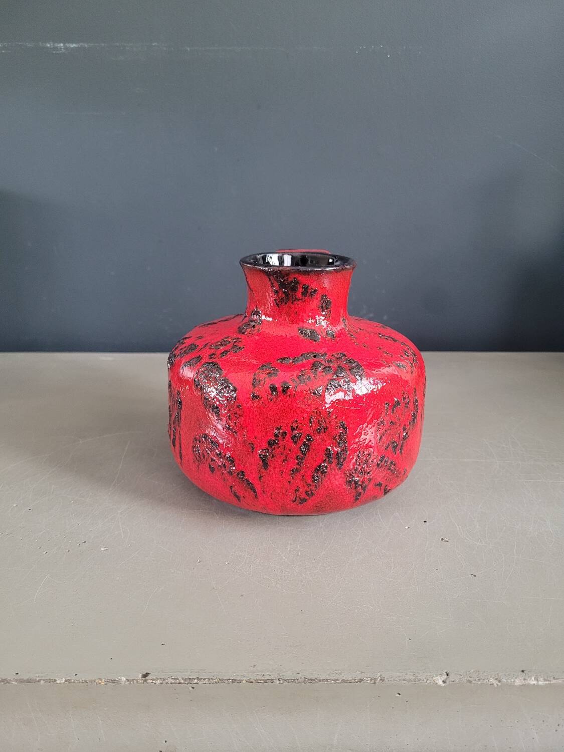 West Germany Handled Vase