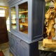 Blue buffet