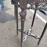 Pair of pedestal tables