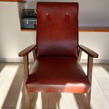 fauteuil bas, style scandinave