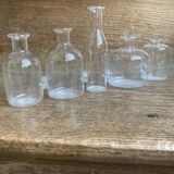 Soliflore verre soufflé vintage