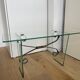 Table Basse Verre et Fer Forgé, Italie 1960
