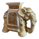 Ceramic elephant plant holder