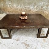 Industrial coffee table pallet table blank steel