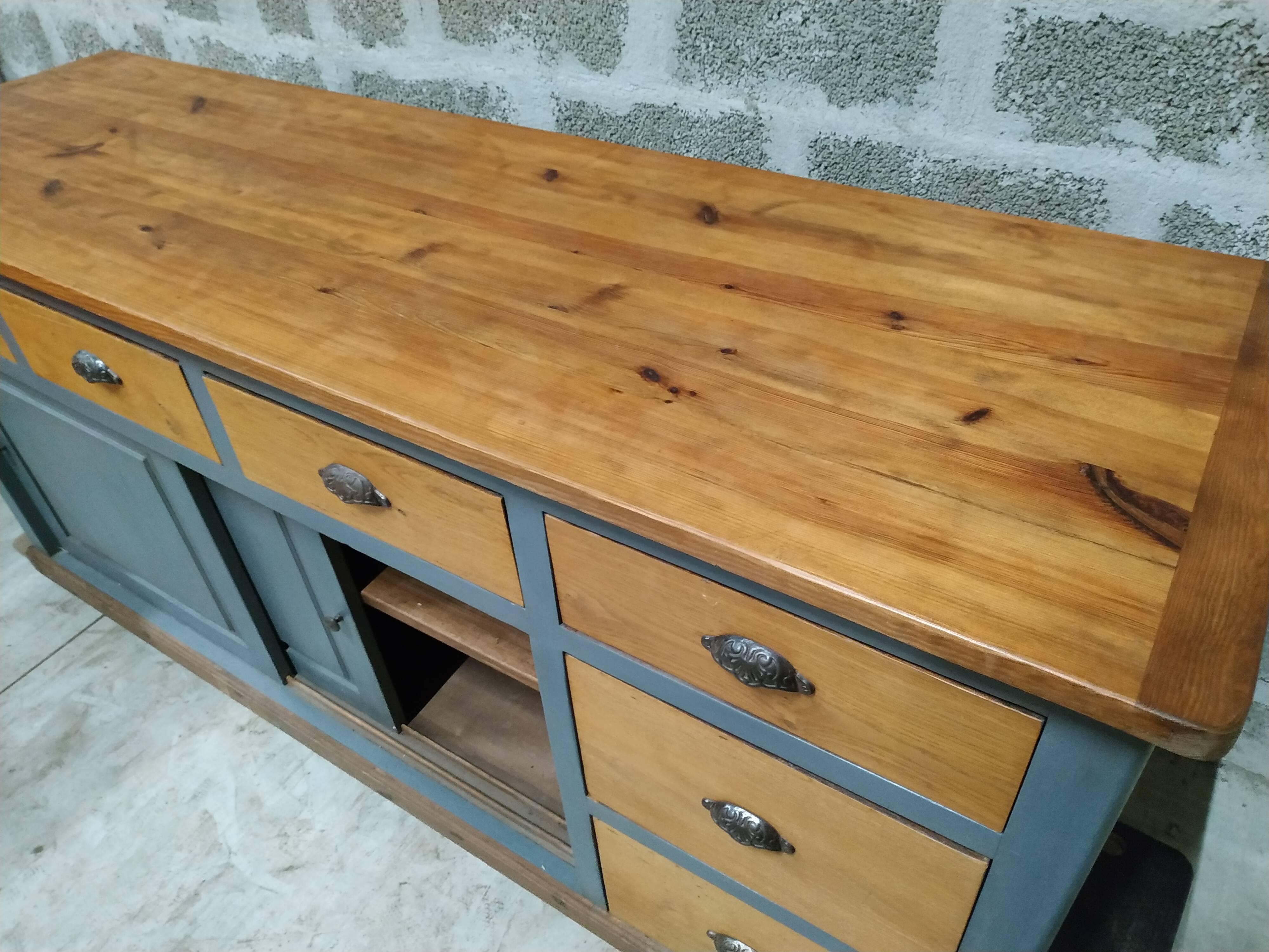 Renovated old counter