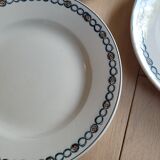 Lot n°2 of 4 flat plates BRE PMPS from Longwy