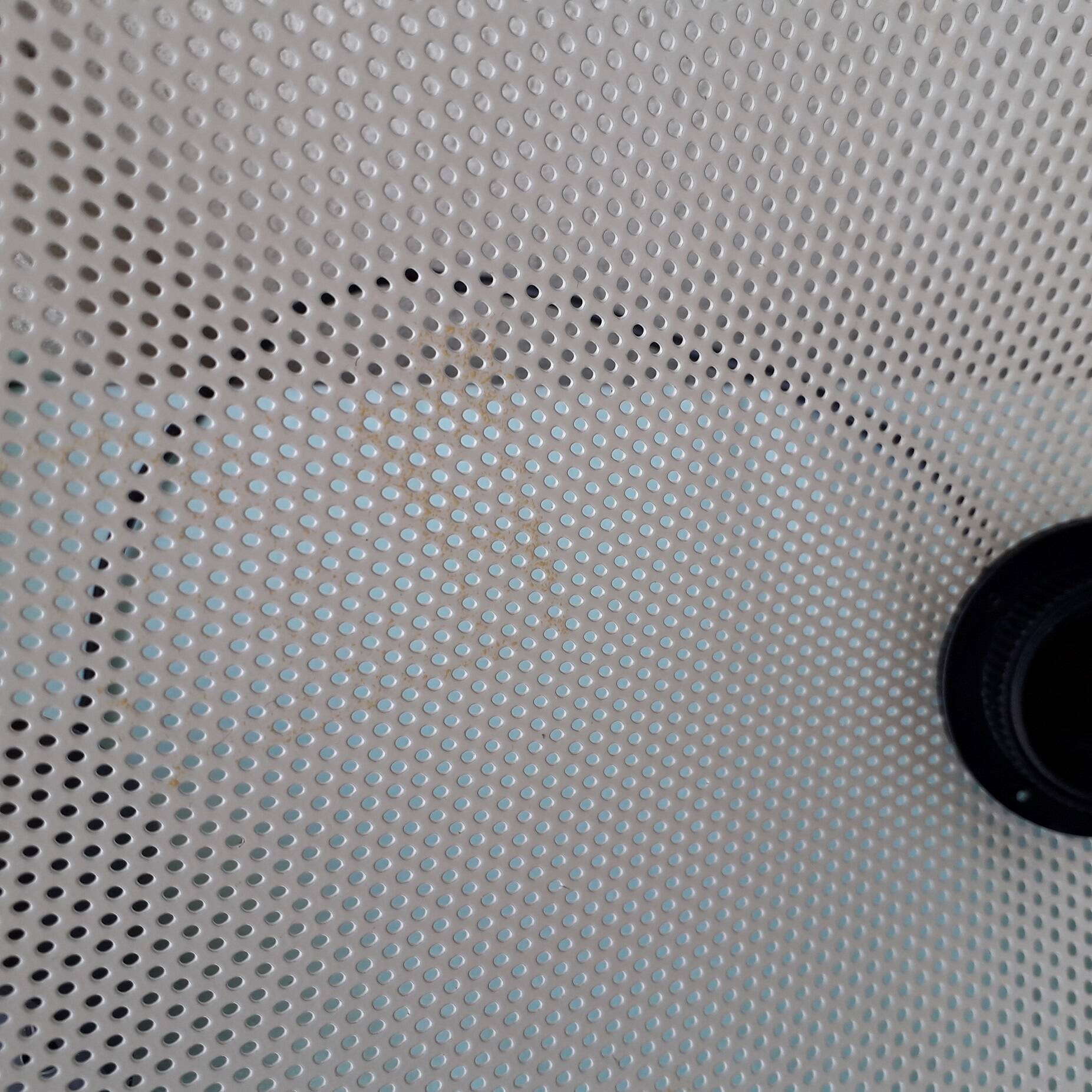 White metal pendant light