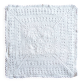 Housse de coussin au crochet