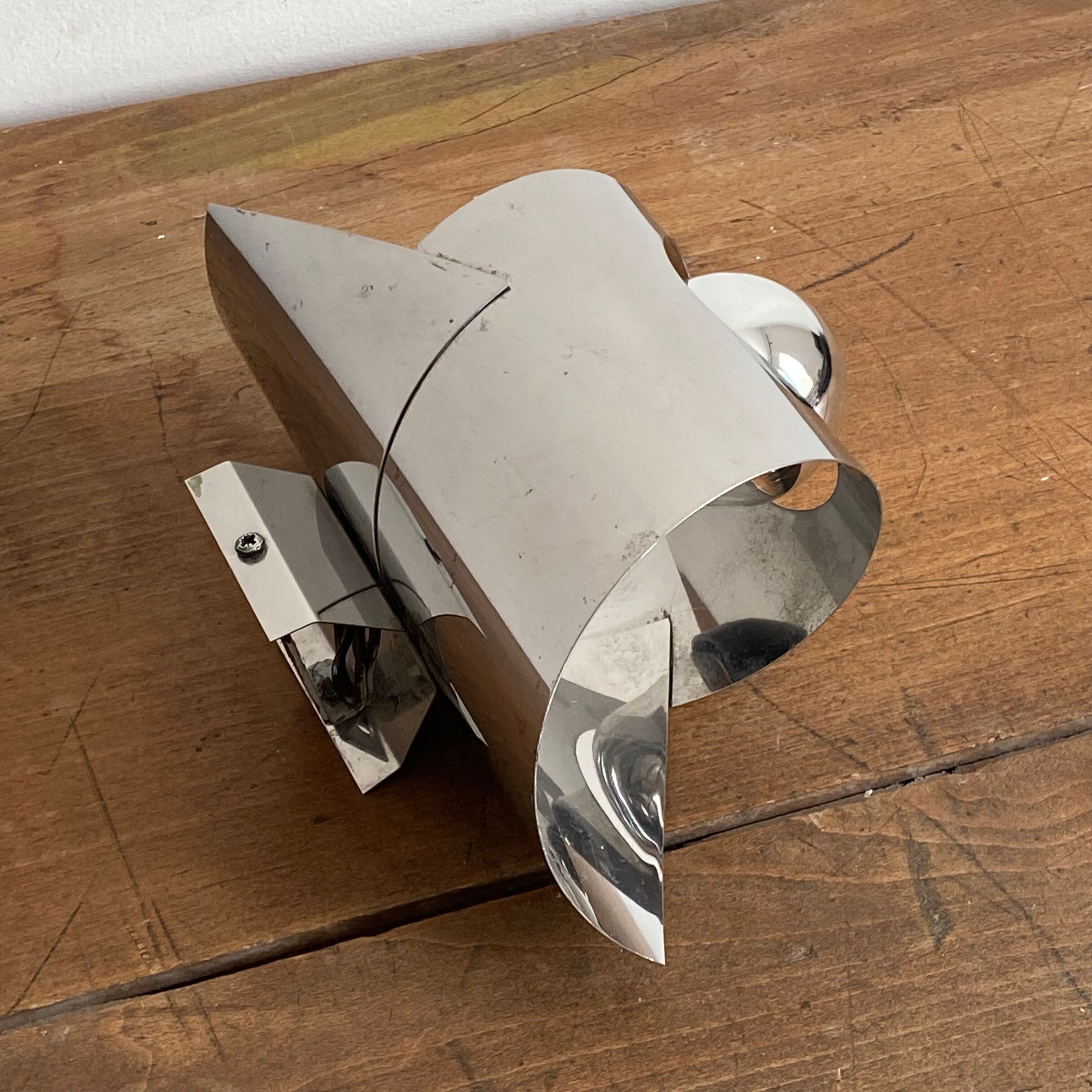 Paire d’appliques « Space age » 1970
