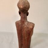 Bust Man in carved wood.
