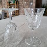 Set of 2 Reims crystal glasses