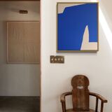 Blue Abstract Art N1 65x54cm by Bodasca