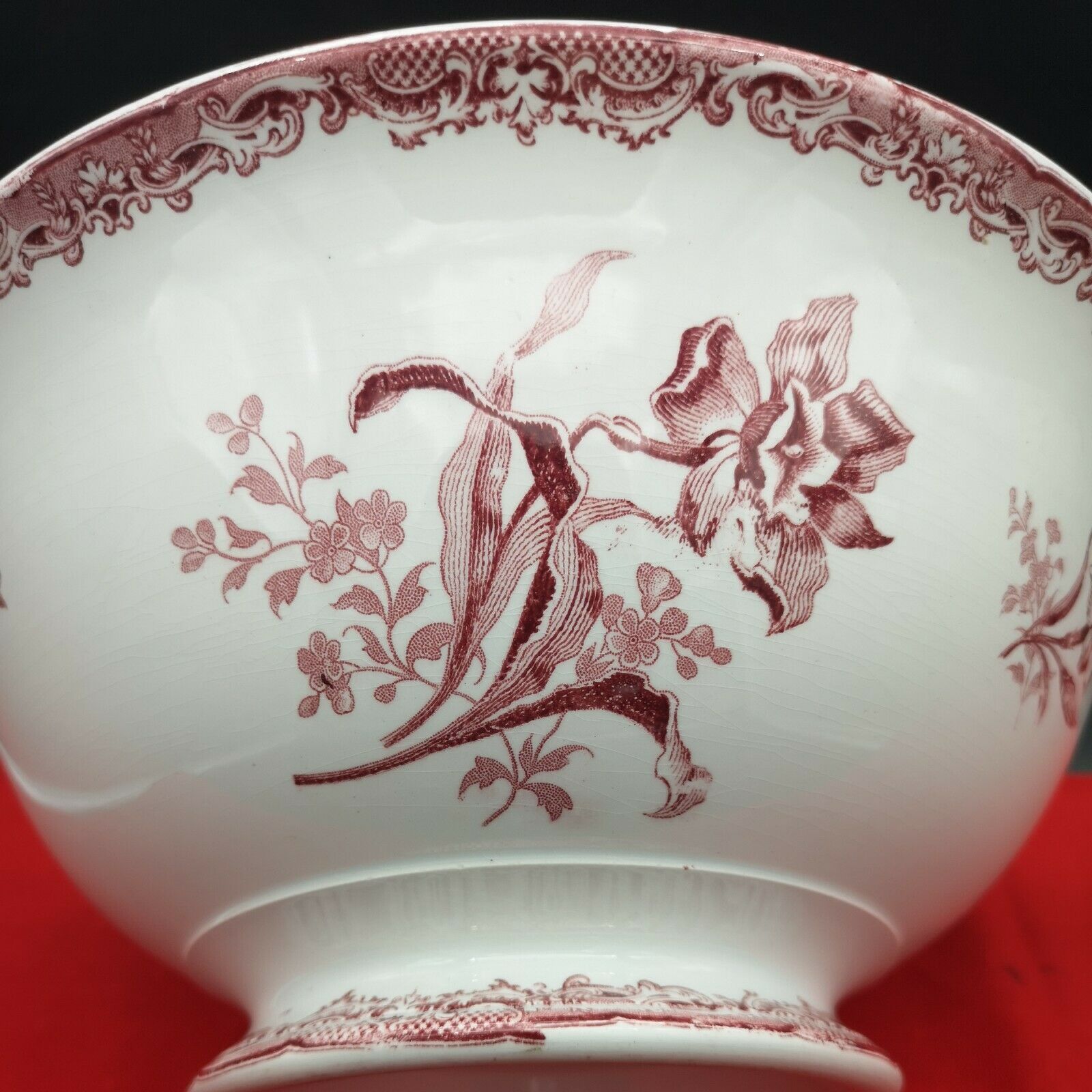 Salad bowl Sarreguemine model Fontanges