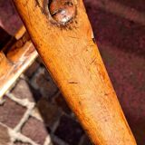 Authentique chaise du chef Baoulé Côte d'ivoire Afrique, art brut