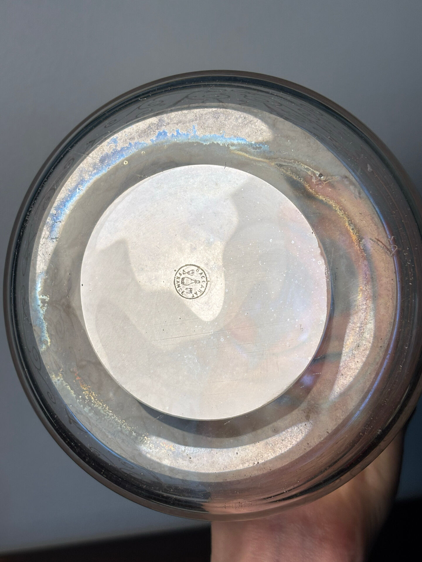Carafe Baccarat signée
