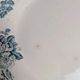 Set of 3 flat plates in ironstone Debray – Guadeloupe Service