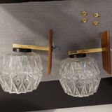 Pair of wall lamps