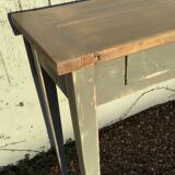 Vintage grey patinee console