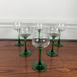 Set of 6 Alsace wine glasses