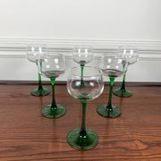 Set of 6 Alsace wine glasses