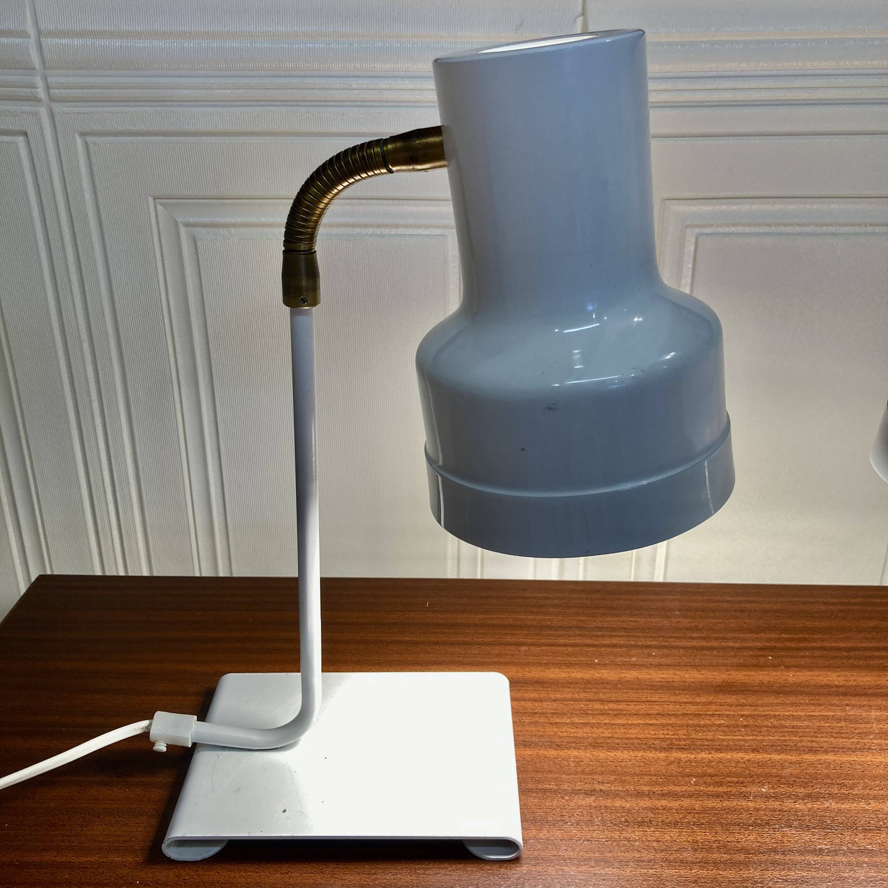 Paire de lampes métal Design scandinave.