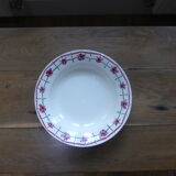 Round hollow serving dish from the Céranord St Amand factory, Monique model