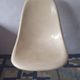 Early DSX fiberglass chair by Charles and Ray Eames for Herman Miller, 195