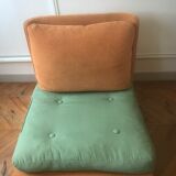 Vintage armchair driver 1970